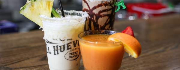El Huevo's cocktail spread