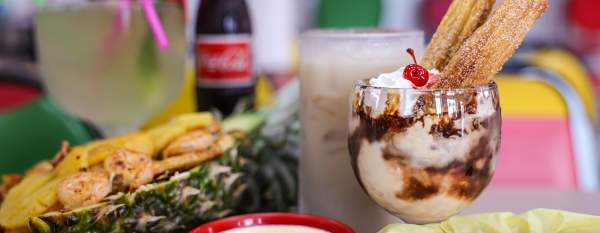 Churro ice cream margs