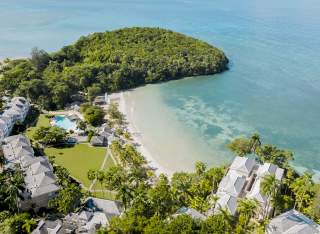 Couples Resort San Souci - Aerial View