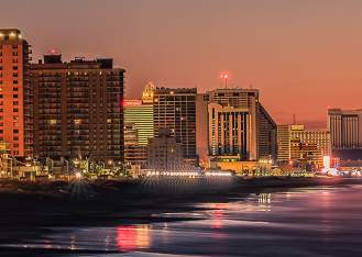 Skyline at night