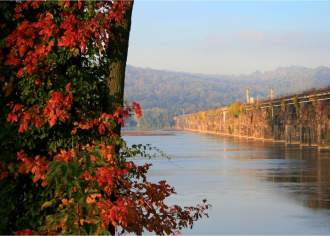 River Spots in Susquehanna River Valley