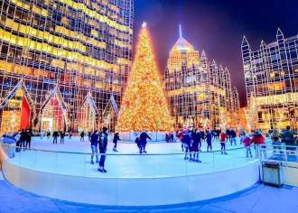 Score with These Outdoor Ice Skating Rinks in PA