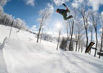 Snowboarding in Pennsylvania