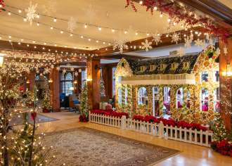 Iconic Hotels Making the Holidays Merry and Bright