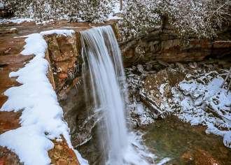 Enchanting Frozen Waterfalls Worth a Winter Hike