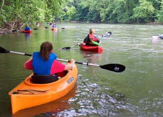 Paddling the Delaware Water Gap & Other PA Locales