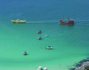 Boating at the Jetties