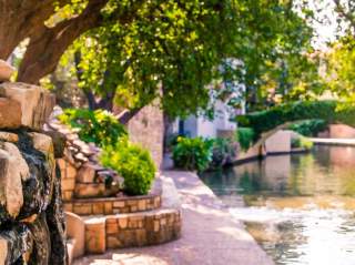 River Walk banner