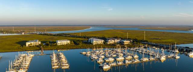 Morningstar Marinas is an iconic site at the entrance to St. Simons Island, GA.