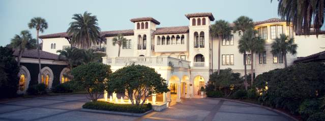 Front View Of The Cloister at Sea Island