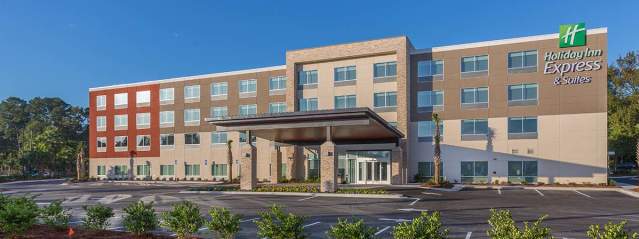The Holiday Inn Express is one of several new hotels in Brunswick, GA