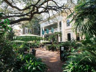 The courtyard at columns
