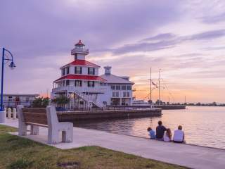 Sunset over Lake Ponchartrain