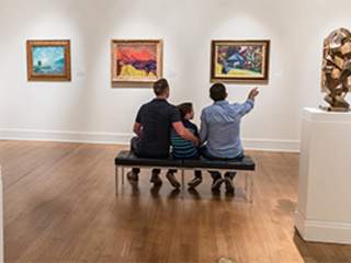 Family Enjoying Gallery