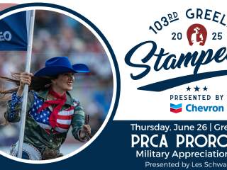 PRCA ProRodeo - Military Appreciation Night at the 103rd Greeley Stampede