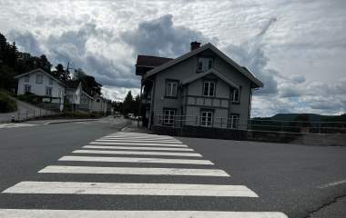 gate med gangfelt