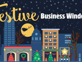 Merry & Bright: Holiday Windows Outside Downtown