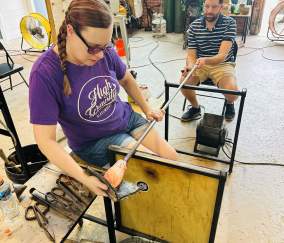 2 Hour Glassblowing Classes