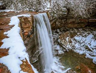 Enchanting Frozen Waterfalls Worth a Winter Hike