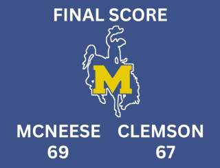 McNeese Clemson Final Score