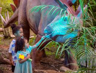 Dinosaurs at the Roger Williams Park Zoo