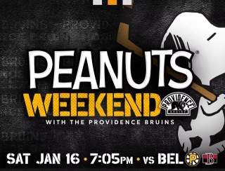 Providence Bruins vs. Belleville Senators - Peanuts Weekend