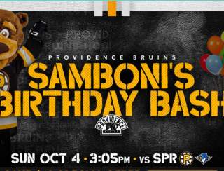 Providence Bruins vs. Springfield Thunderbirds - Samboni's Birthday Bash