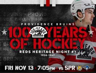 Providence Bruins vs. Springfield Thunderbirds - 100 Years of Hockey