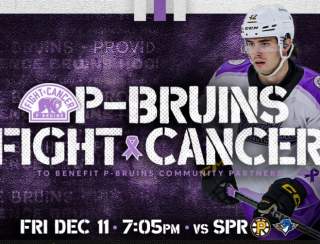 Providence Bruins vs Springfield Thunderbirds - Fight Cancer presented by Jordan's Furniture