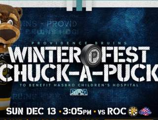 Providence Bruins vs. Rochester Americans - WinterFest Chuck-A-Puck driven by RIPTA