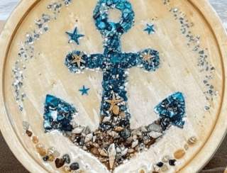 Anchor Resin Tray -  Painting Class
