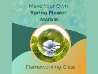 Make Your Own Spring Flower Marble