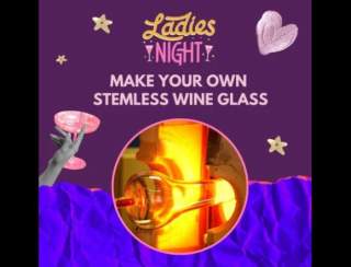 Ladies Night Make Your Own Stemless Wine Glass - May