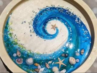 NEW~ Charcuterie Resin Tray!