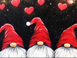 Hearts A Glow - Painting Class