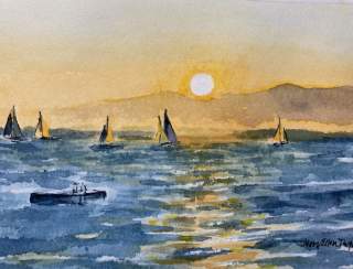 Fall Watercolor Series with Artist MaryEllen Dwyer