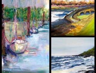 Acrylic Painting at Blithewoldwith Artist/Instructor Joanne Murrman, BFA, M.Ed.