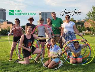 Hula Hooping and Spin Jam with Jessie Jewels