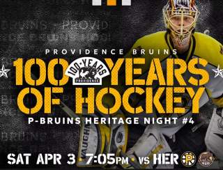 Providence Bruins vs. Hershey Bears - 100 Years of Hockey: Samboni Bobblehead #3