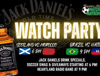 Scotland vs. Morocco Watch Party with Jack Daniels!