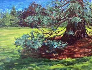 A Brush with Trees at Blithewold: Artists’ Reception