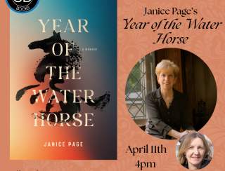 Author Event! Janice Page's "Year of the Water Horse"