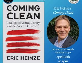 Symposium x Red Ink present Eric Heinze's "Coming Clean"