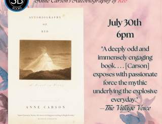Symposium's Book Club: Anne Carson's "Autobiography of Red"