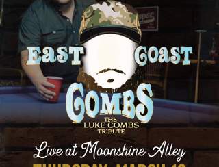"East Coast Combs" Luke Combs Tribute Band Live at Moonshine Alley!