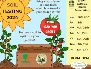 URI Master Gardeners Soil Testing program at the RWPBC
