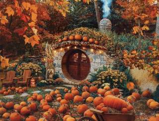 Hobbit House Fall Photo Shoot at The Preserve
