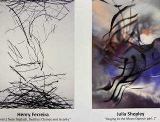Traces and Transitions, work of Henry Ferreira and Julia Shepley
