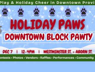 Holiday Paws Downtown Block Pawty