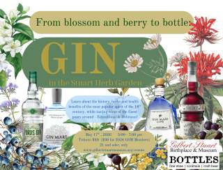 Gin in the Stuart Herb Garden